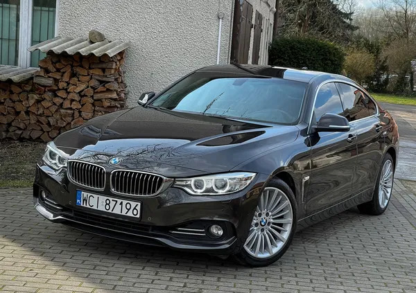 mazowieckie BMW Seria 4 cena 79900 przebieg: 163000, rok produkcji 2016 z Ciechanów